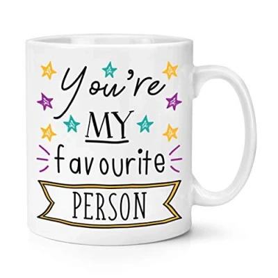 Image of You&#039;re My Favourite Person Stars 10oz Mug Cup