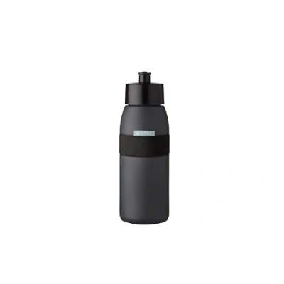 Image of Mepal Sports Bottle Ellipse Practical Water For &amp; Leisure Drink With Soft Spout Dishwasher Safe BPA free 500 ml Nordic black