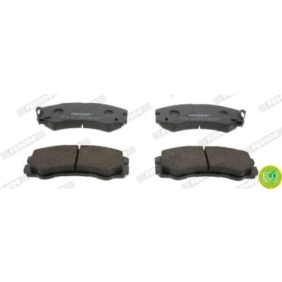 Image of 1605017, 1605848, 1605852, 1605913, 1605978 Brake pad set FERODO PREMIER ECO FRICTION FDB1015 with acoustic wear warning without accessories