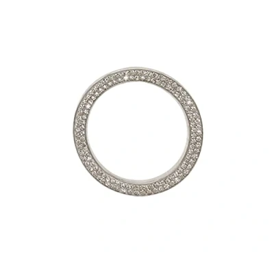 Image of SundayZaZa Bling Crystal Rhinestone Ring For Car Decoration, Auto Engine Start Stop, Key Ignition Starter &amp; Knob Decor White