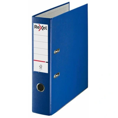 Image of Rexel Lever Arch File Polypropylene ECO A4 75mm Blue (Box 10) 2115714x10