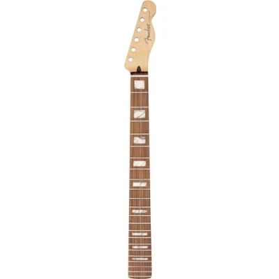 Image of Fender Neck, Player Series Telecaster® Neck w/Block Inlays, 22 Medium Jumbo Frets, Pau Ferro