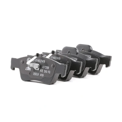 Image of LD7259 Brake pad set ATE Ceramic 13.0470 7259.2 prepared for wear indicator, excl. warning contact MERCEDES BENZ: E Class Saloon, Saloon