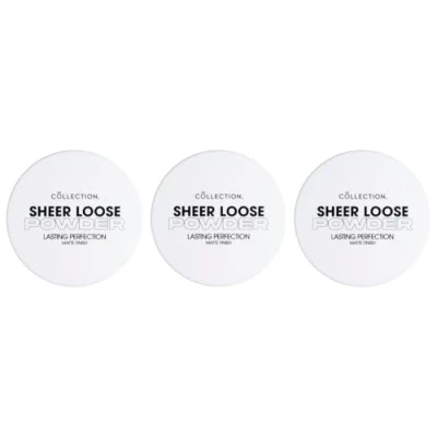 Image of Collection Cosmetics Lasting Perfection Sheer Loose Powder, Lightweight 10g, Translucent Matte (Pack of 3)