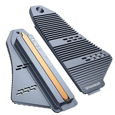 Image of GRAUGEAR Heatpipe Cooler Kit for PlayStation®5 Memory Expansion Heatsink M.2 NVMe SSD Length 22110,2280,2260,2242,2230 4x Thermal Pads Including G PS5HS04