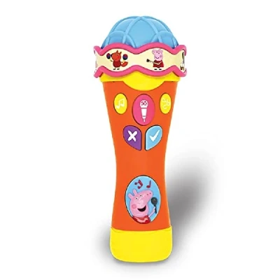 Image of Peppa Pig PP07 Singalong and Learn Microphone Electronic Toy