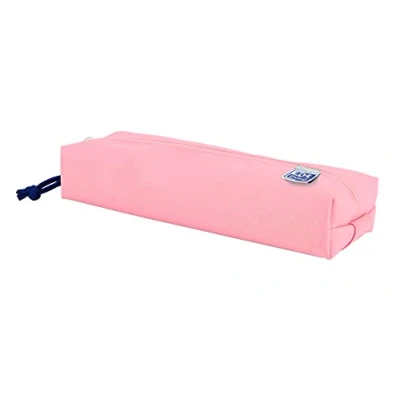 Image of Oxford, Rectangular Pencil Case Kangoo with Rubber 22cm Pink
