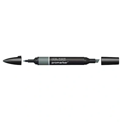 Image of Winsor and Newton 0203381 Professional Marker, Cool Grey 6, Pack of 3