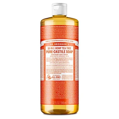 Image of Dr Bronner&#039;s Tea Tree Pure Castile Liquid Soap 946ml