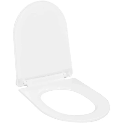 Image of vidaXL Soft close Toilet Seat with Quick release Design White