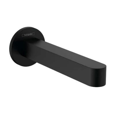 Image of hansgrohe Finoris Bath spout, matt black, 76410670