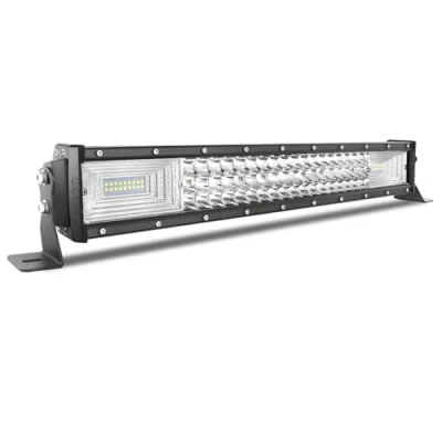 Image of AUXTINGS 22 inch 270W Triple Row 7D Led Work Light Bar Spot Flood Combo Beam DC 12V 24V 6000k Offroad Vehicles 4x4 Atvs Utvs