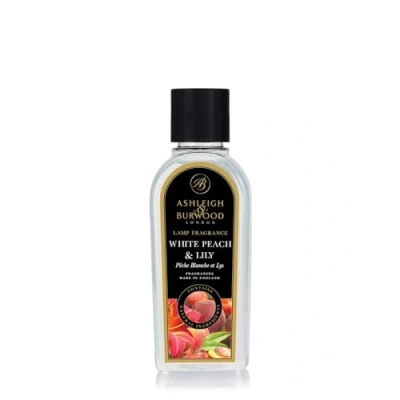 Image of ASHLEIGH &amp; BURWOOD White Peach Lily Lamp Fragrance 250ml