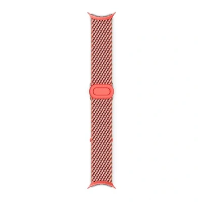 Image of Google watch Band Coral Woven