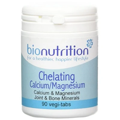 Image of Bio Nutrition Chelating Calcium/Magnesium Joint &amp; Bone Health Supplement 90 vegi tabs