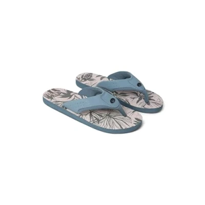 Image of Animal Jekyl Mens Flip Flops Slip on, Lightweight &amp; Comfortable Footwear with Soft Padded upper Straps Best for Spring Summer Outdoors Pale Green Adult Shoe Size 11