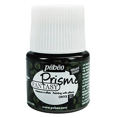 Image of PEBEO Fantasy Prisme Multi Surface Craft Paint 45ml Pots (Onyx)