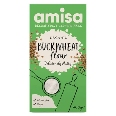 Image of Amisa Organic Gluten Free Buckwheat Flour 400 g