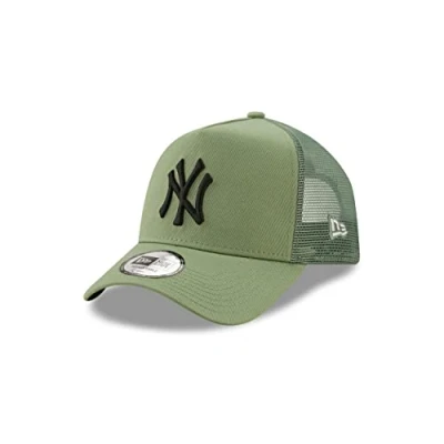 Image of New Era York Yankees MLB Cap Trucker Kappe verstellbar Basecap Snapback Baseball Fancap grün One Size