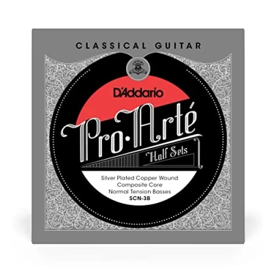 Image of D&#039;Addario SCN 3B Pro Arte Silver and Copper Plated Bass String Set