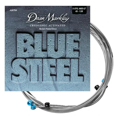 Image of Dean Markley Blue Steel NPS 5 String Bass Strings DM2679A