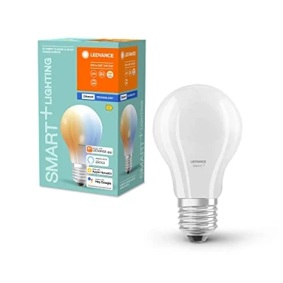 Image of LEDVANCE Smart LED lamp with Bluetooth Technology, E27 base matt Optics,Light Colour Changeable (2700K 6500K), 806 Lumen, 60W Replacement, dimmable, 1 Pack