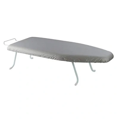 Image of Sewing Online Table Top Ironing Board with Iron Rest 78 x 32 cm Compact Folding Steam Legs Space Saving &amp; Light weight Ideal for Apartments, Caravan, and Travel 012122