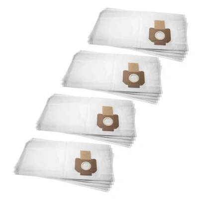 Image of vhbw 20 x Vacuum Cleaner Bags Replacement for Milwaukee 4932352308 Cleaners Micro Fleece, 27.9 cm 64.3 cm, White