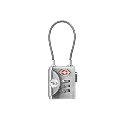 Image of Yale YTP3/32/350/1 Standard Security Travel Sentry® Approved Padlock with Wire Shackle