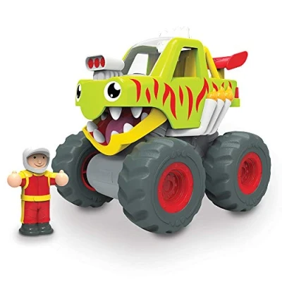 Image of WOW Toys Mack Monster Truck,Green/Red/Yellow