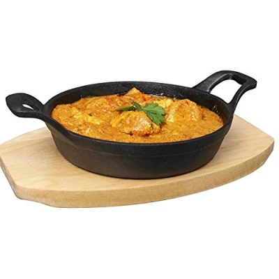 Image of Zodiac 7115 Cast Iron Round Sizzle Dish 15 cm