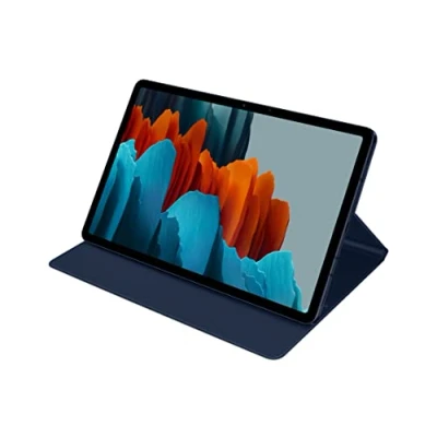 Image of Samsung Galaxy Tab S8 / S7 Book Cover Original Tablet Case Blue Navy