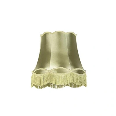 Image of Qazqa Silk Shade 45cm Green Granny