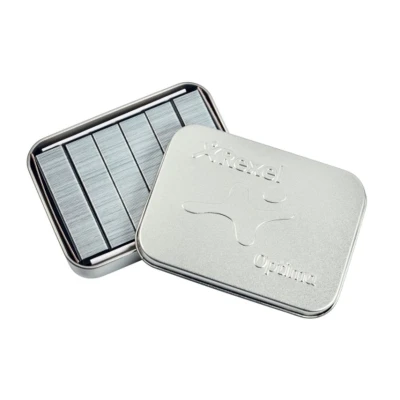 Image of Rexel Optima 56 Heavy Duty Staples, For Stapling up to 40 Sheets, Use with Staplers, Box of 3750, 2102496, Silver