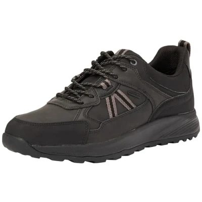 Image of Geox Men&#039;s U Terrestre B ABX E Sneaker, Black, 11 UK