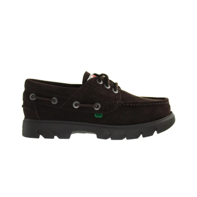 Image of Kickers Lennon Mens Brown Boat Shoes UK 7 / EU 41