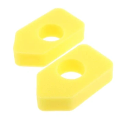 Image of Hicello 2PCS Yellow Foam Air Filter for Briggs &amp; Stratton 698369 Classic Sprint Quattro Engines #S 4216, 5086K, 5088, 5088H, 5099, CRAFTSMAN # SPA8S1062853001