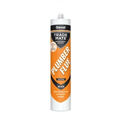 Image of Geocel Trade Mate Plumber Flue Black 310C
