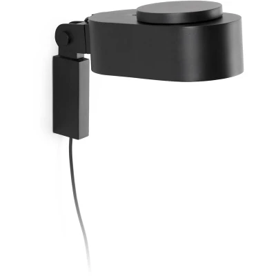Image of Inviting LED Adjustable Wall Lamp Black Dimmable 6W 2700K 4800K