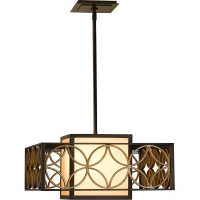 Image of Remy 1 Light Ceiling Pendant Bar Gold, Bronze, E27