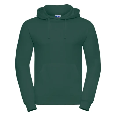 Image of Russell Athletic Colour Mens Hooded Sweatshirt / Hoodie (Bottle Green) Size X Large