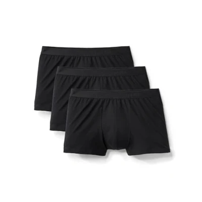 Image of Calida Men&#039;s Natural Benefit Boxer Shorts, Black (Schwarz 992), Medium (Pack of 3)