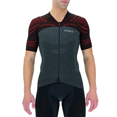 Image of UYN Coolboost Ow. T Shirt Sharkskin/Red Wagon S