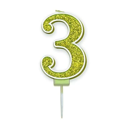 Image of Oaktree Sparkling Fizz No.3 Candle 7.5cm Gold