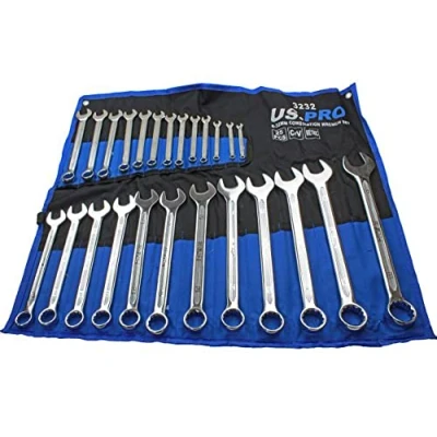 Image of BERGEN 25PC Metric Combination Wrench Set 6 32MM DIMPLE B1931