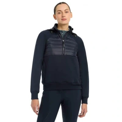 Image of LeMieux Harley Womens Hybrid Hoodie Navy Blue 14