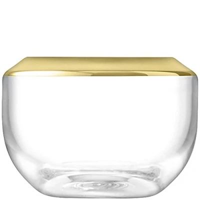Image of LSA SU05 Space Tealight Holder H6.5 cm Gold