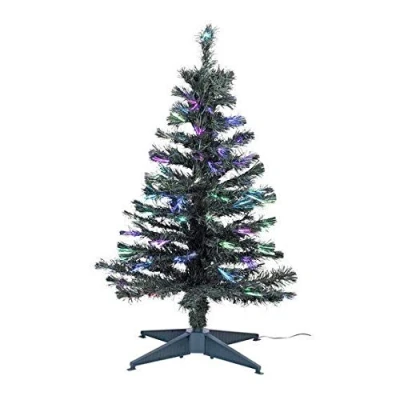 Image of Home 3ft Fibre Optic Christmas Tree Green