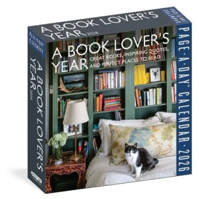 Image of A Book Lover&#039;s Year Page Day® Calendar 2026