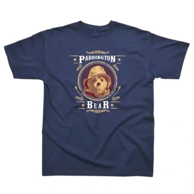 Image of Paddington Bear T Shirt for Men (Vintage Design). Premium Tshirt. Mens Shirt. Machine Washable Tshirt Men. Gifts. Adult Genuine Merchandise